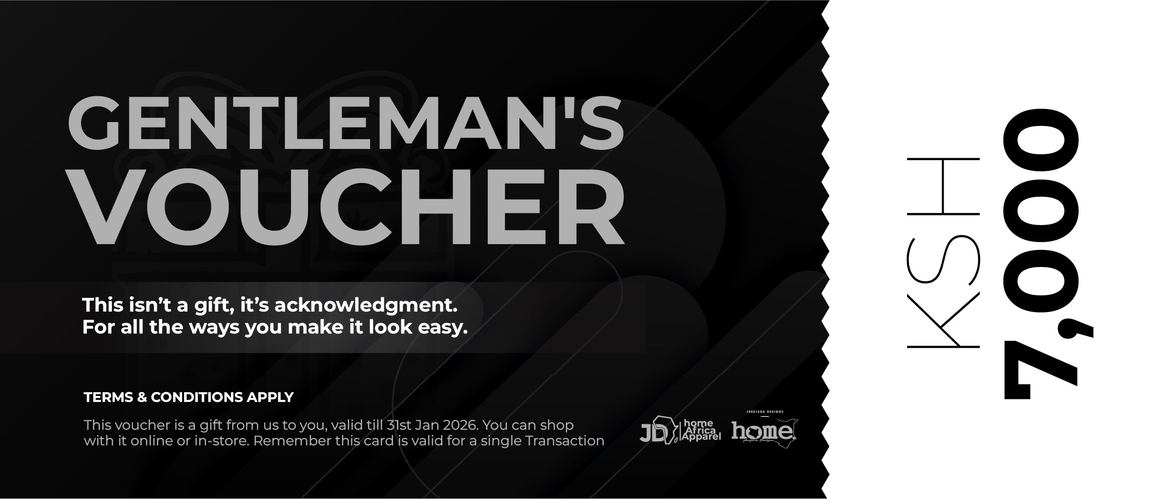 The Gentleman’s Voucher (Physical Edition)