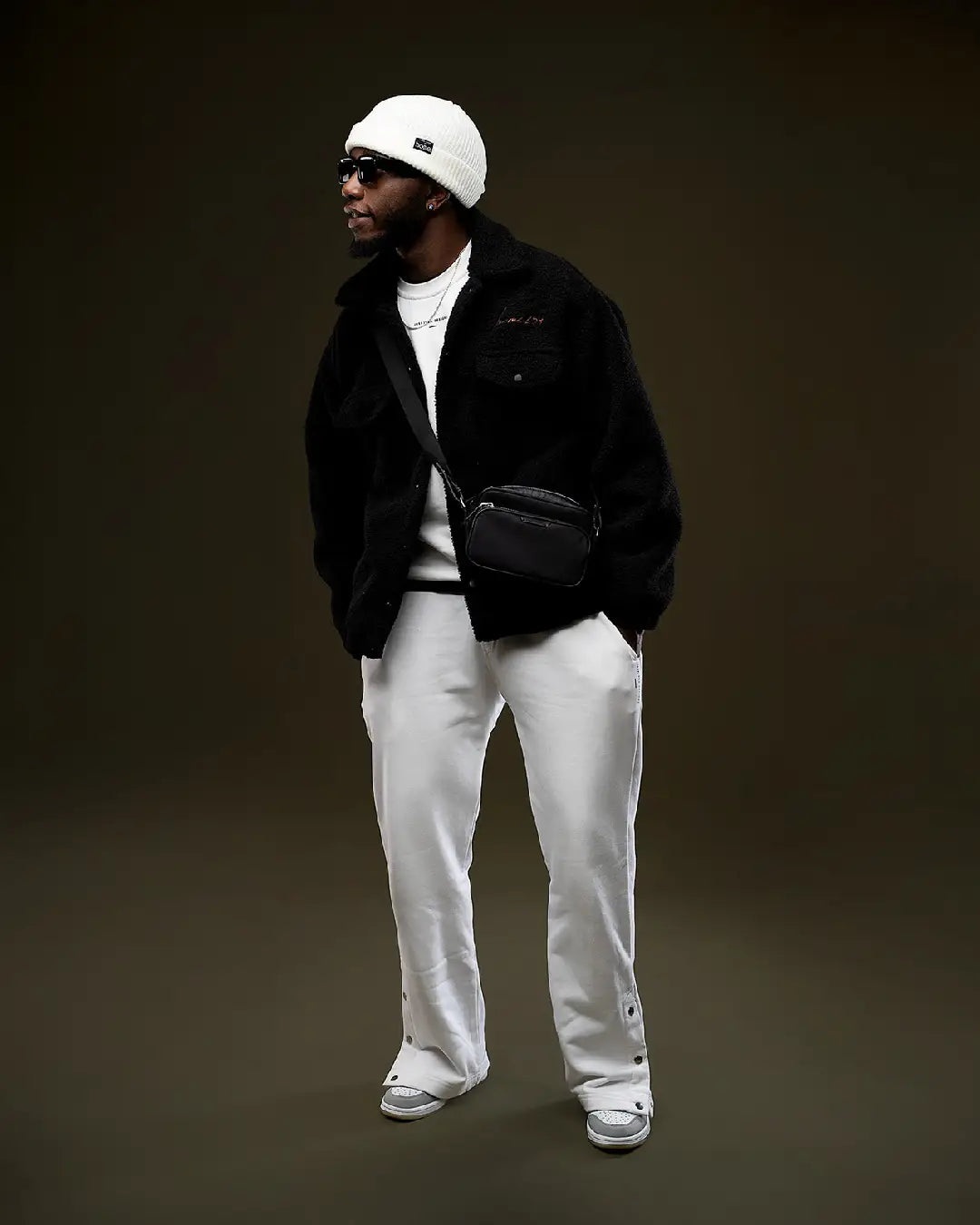 Starborn Sherpa Jacket - Jet Black