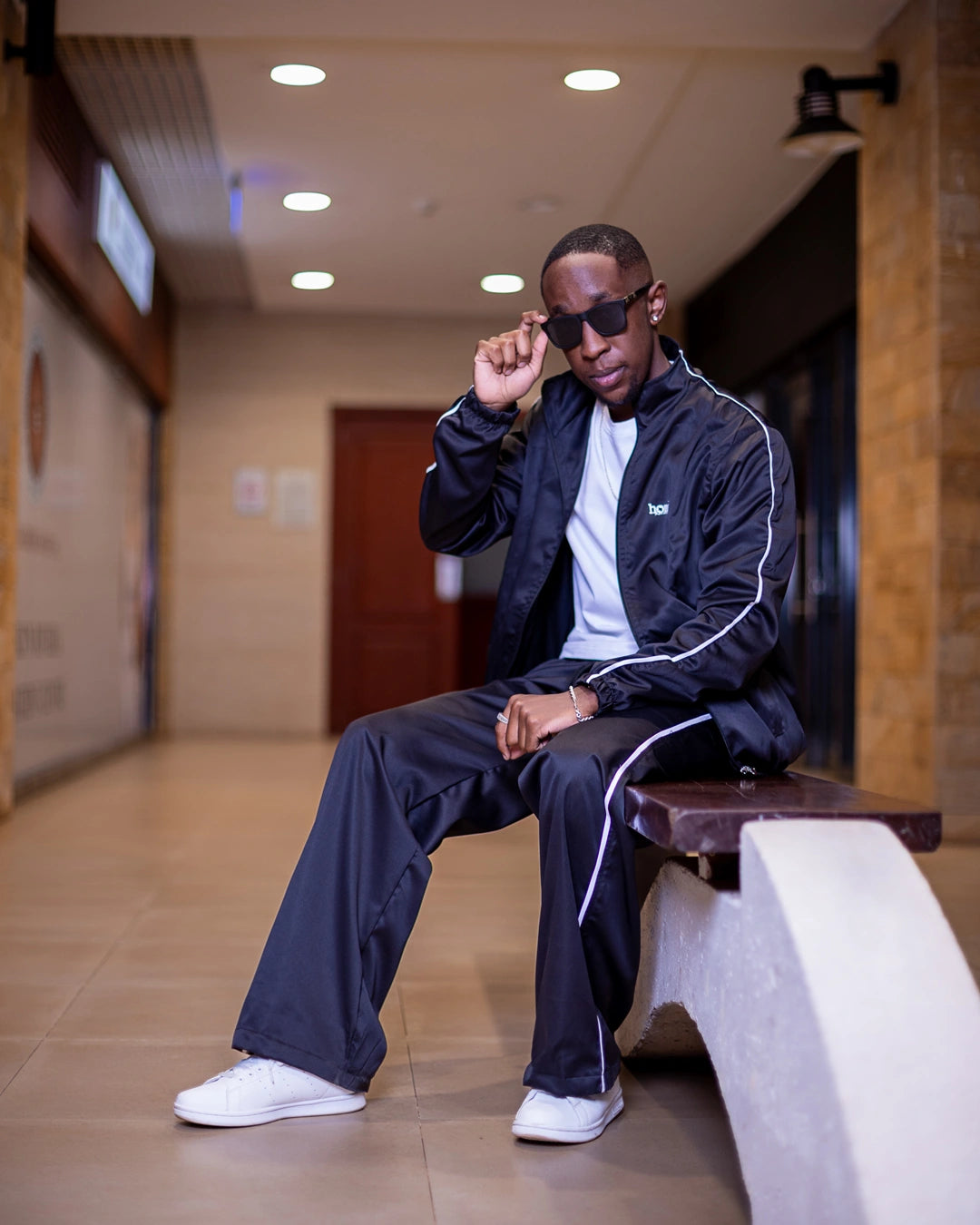 Black Haven Matching Set – Men’s Fit (Classic Jacket & Pants)