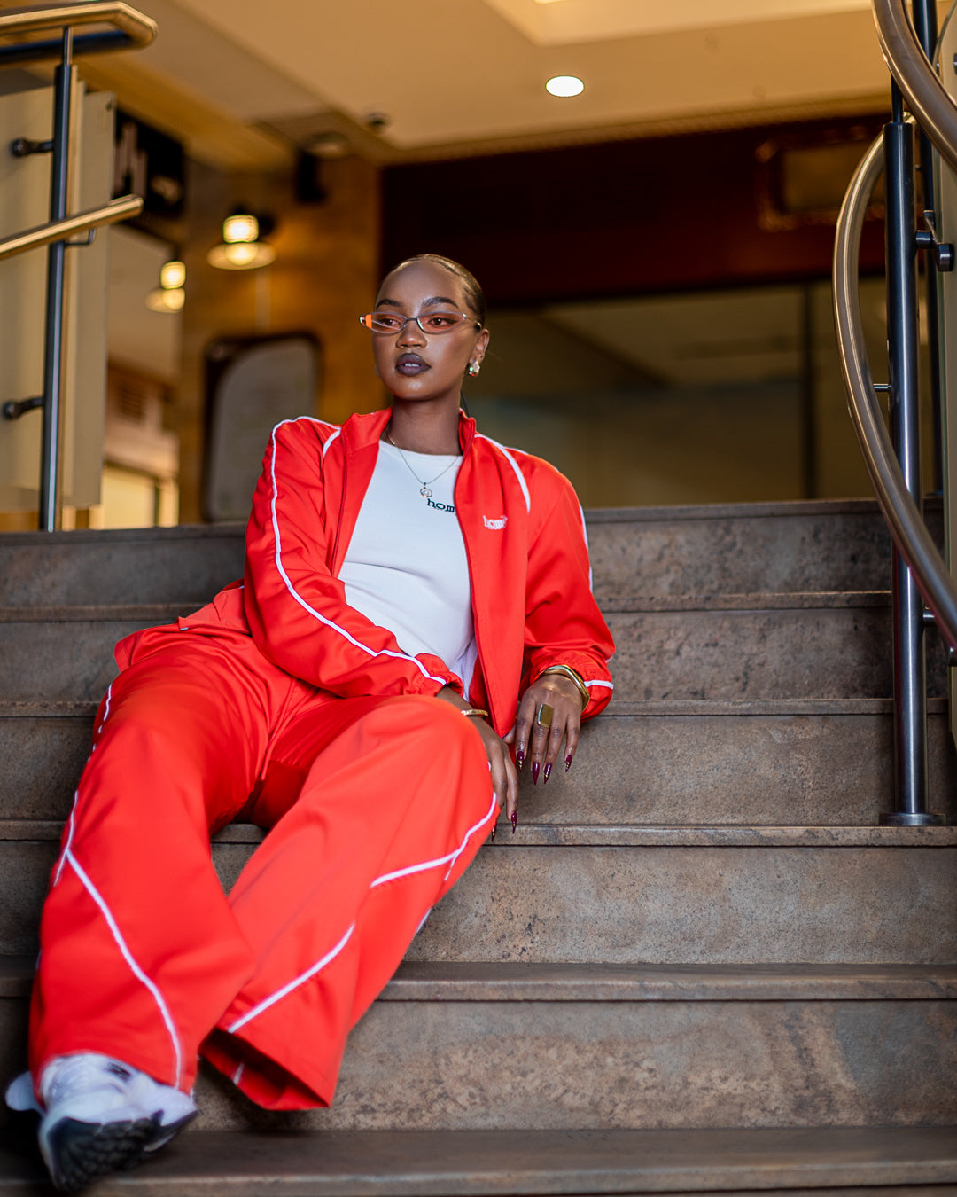 Blood Orange Haven Pants - His & Hers Fit