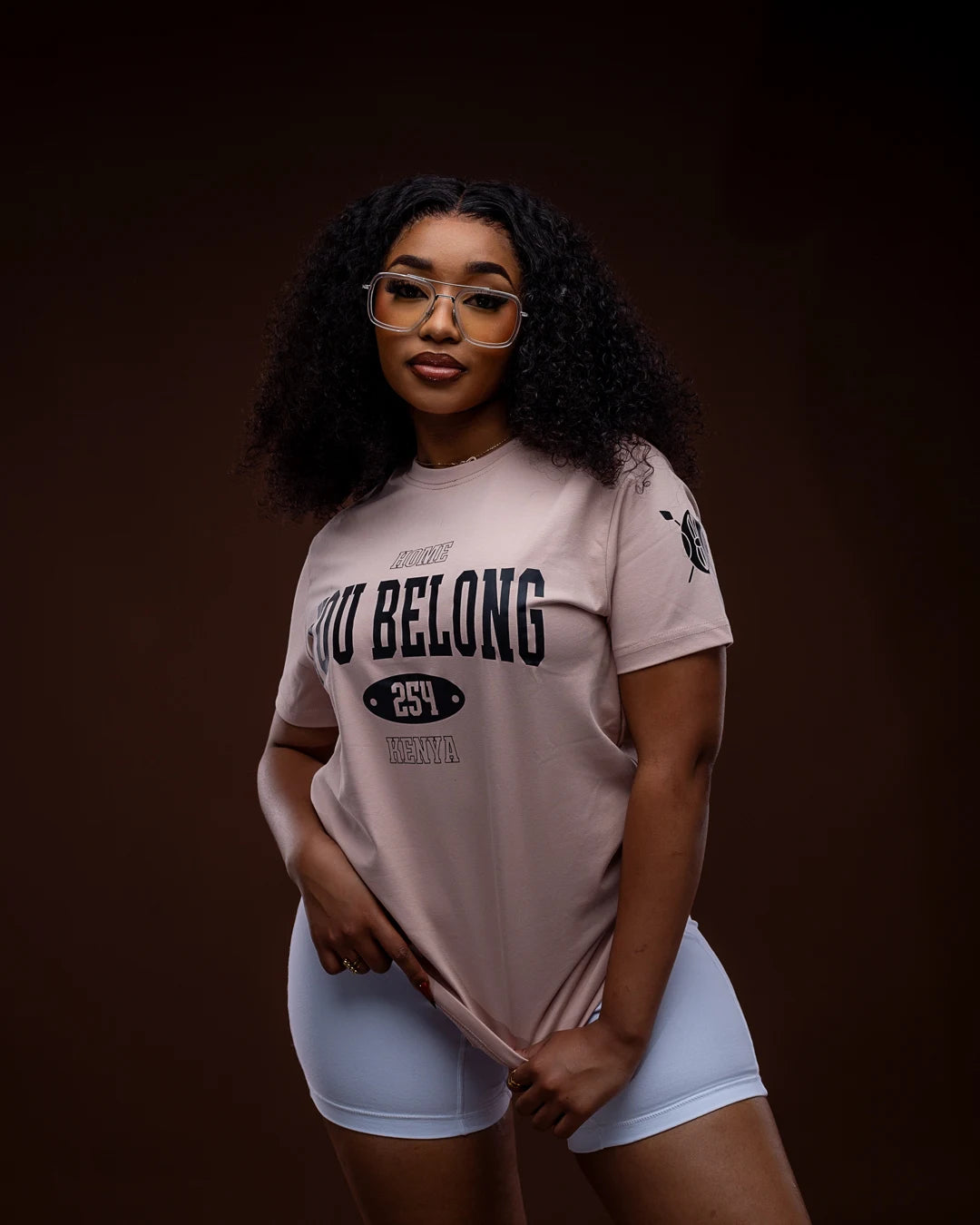 The Ignite Tee - Peach