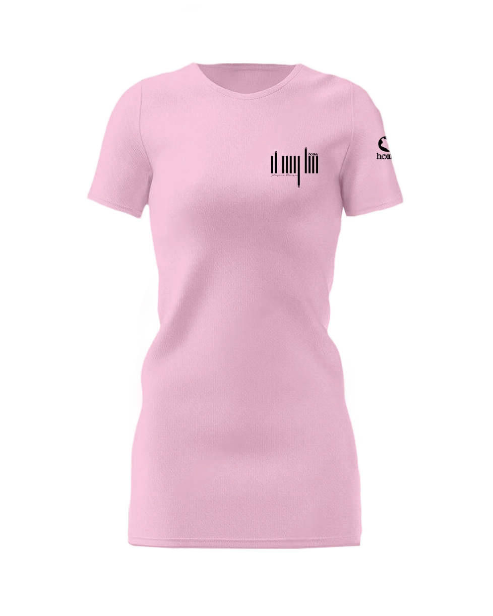 T-Shirt Dress - Pink