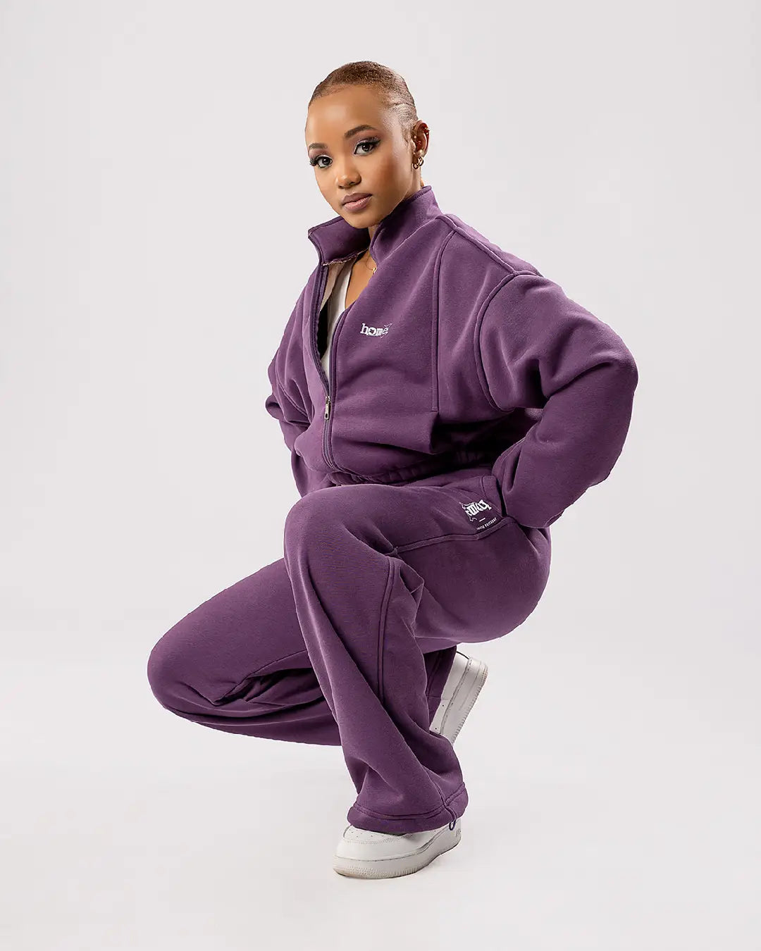 Cosy Pants - Purple (Nuvetra Fabric)