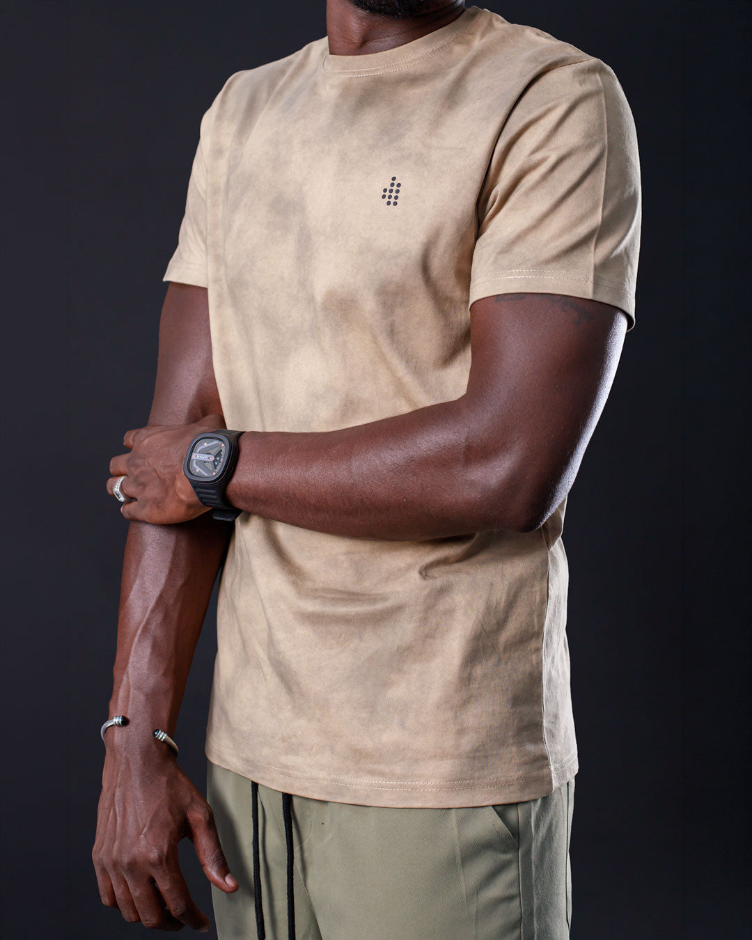 Acid Wash T-Shirt - Sandstone