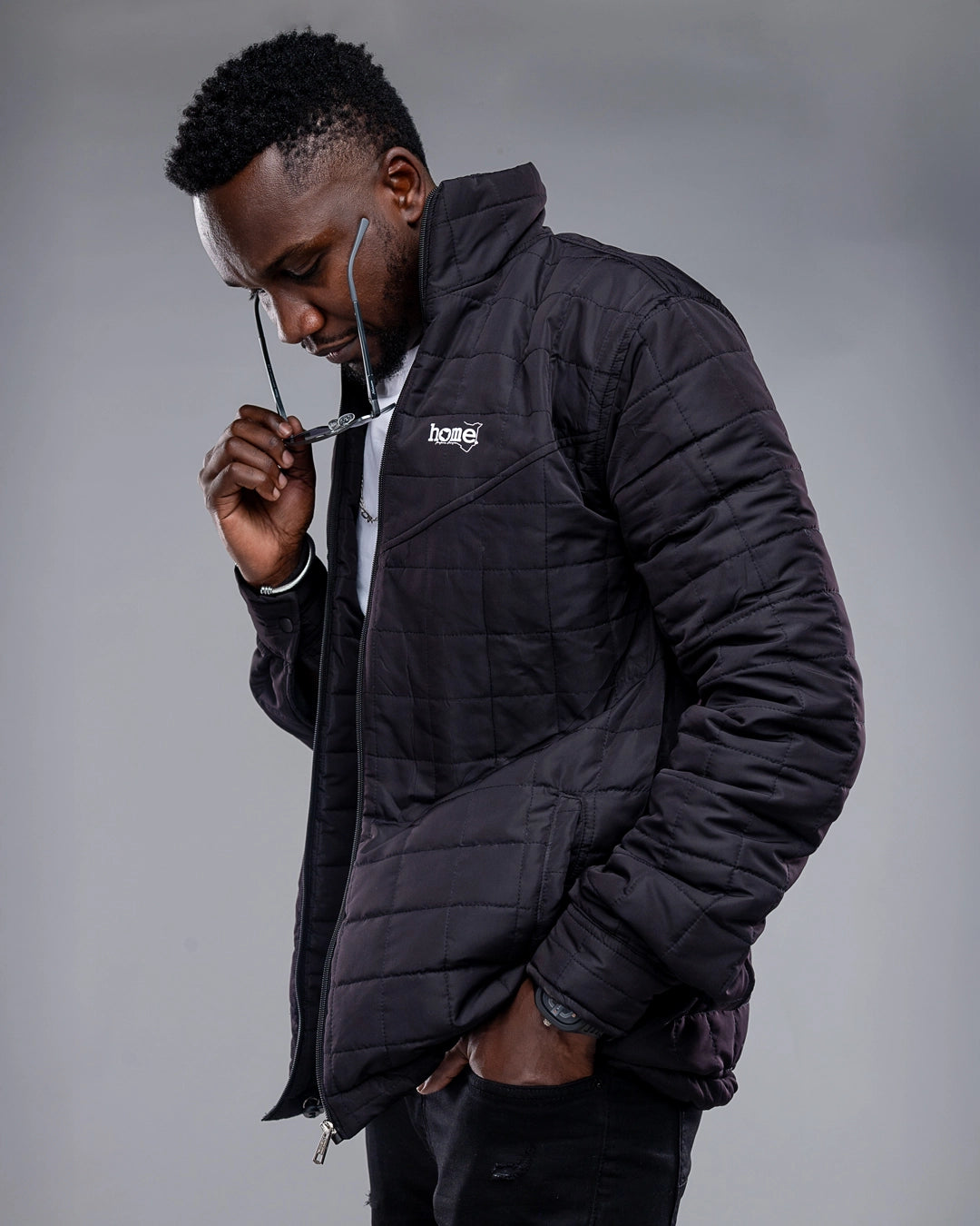 Long Luxe Jacket – Black