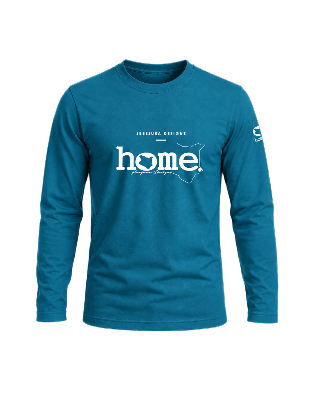 Long-Sleeved T-Shirt - Teal Blue