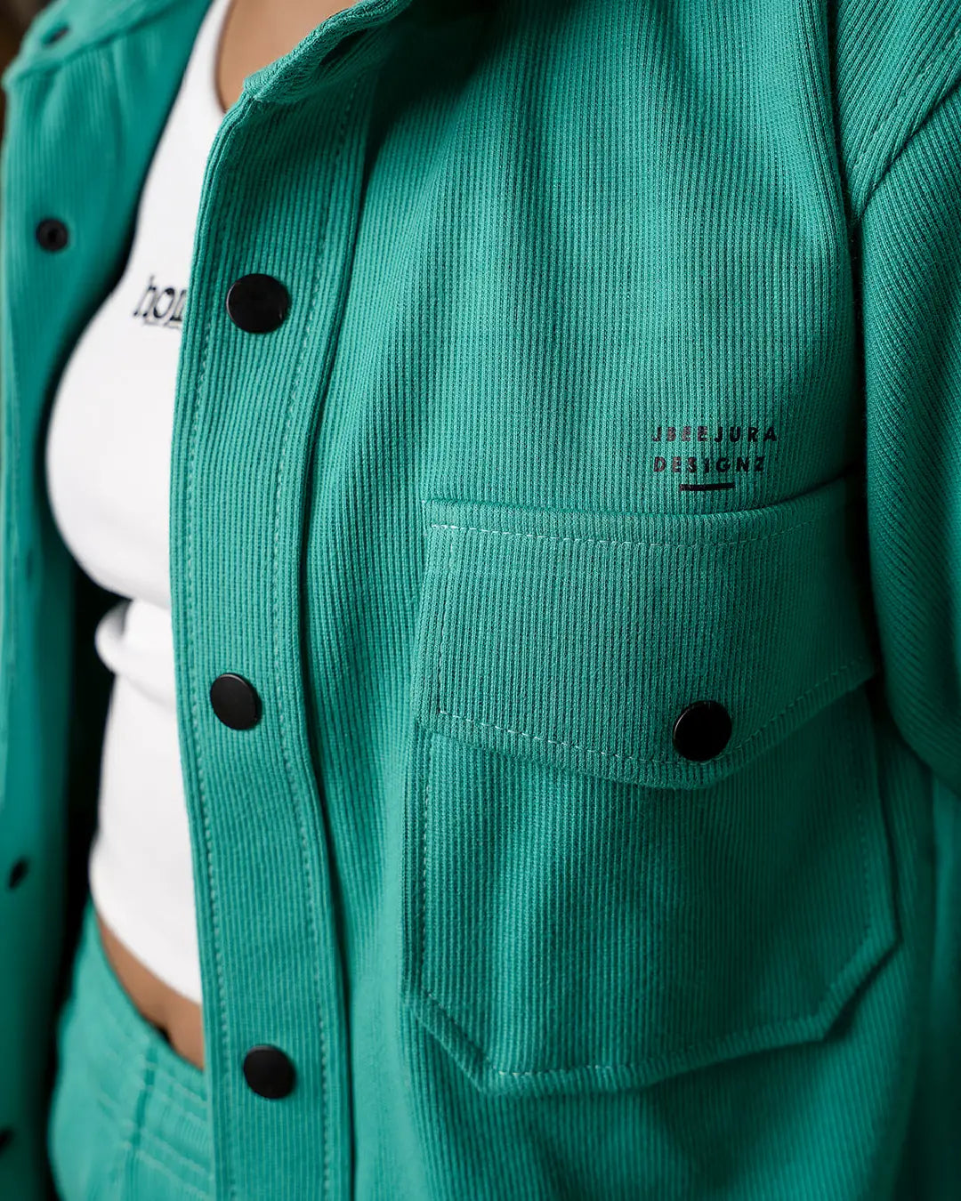 Stature Shirt - Turquoise Green