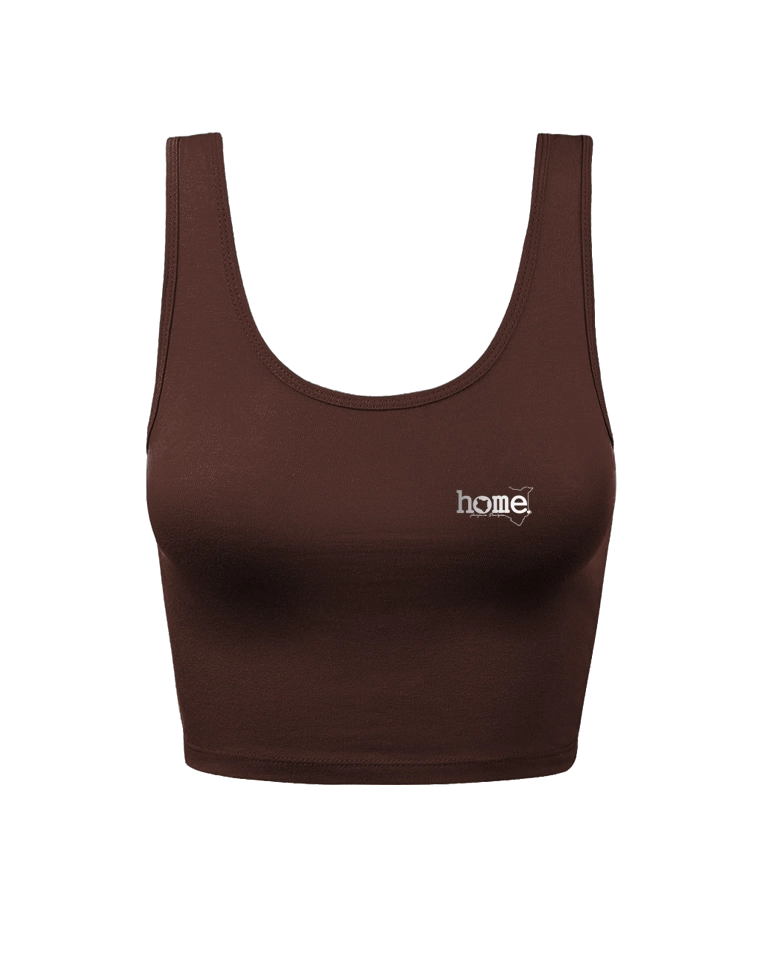 Cheeky Mushie Vest Top - Chocolate Brown
