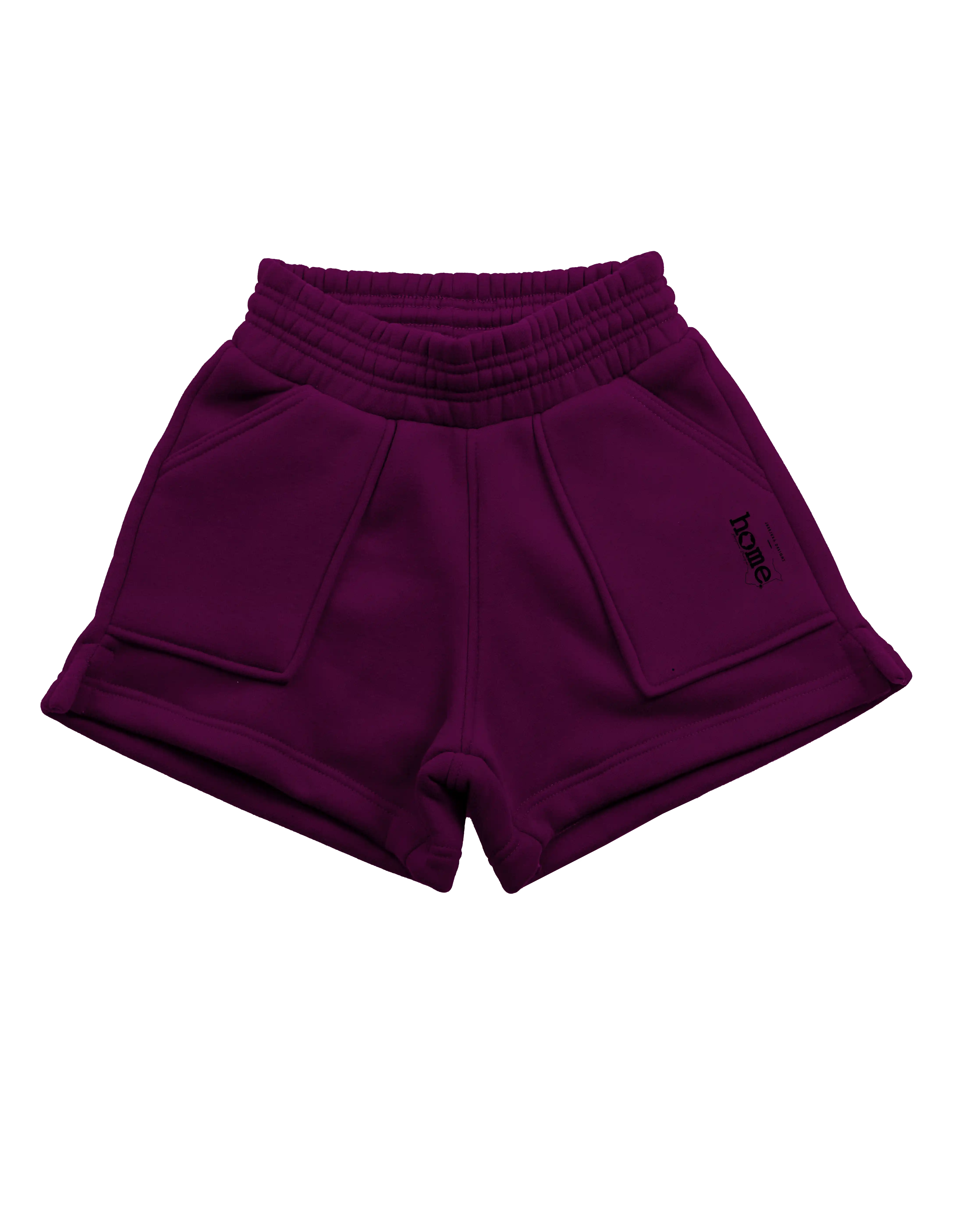 Cora Shorts - Claret (Heavy Fabric)