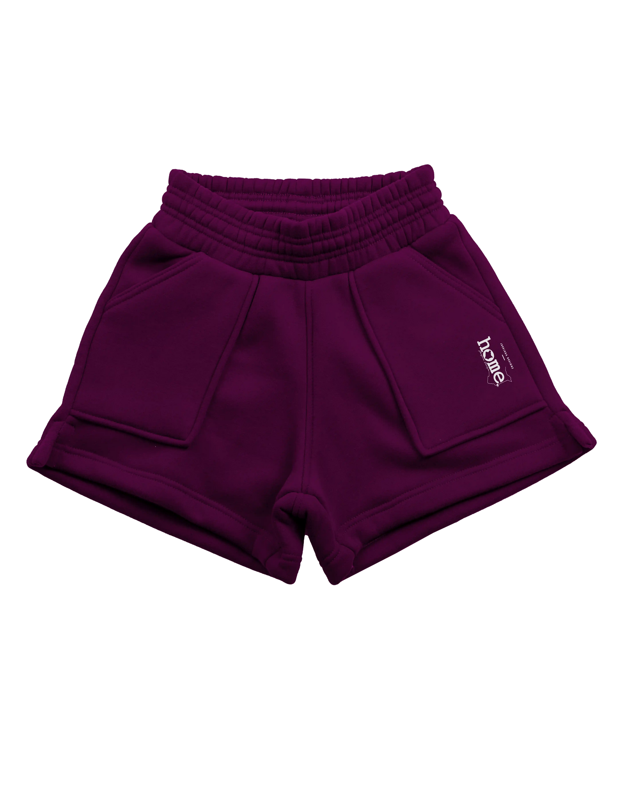 CORA SHORTS STRIPED BURGUNDY main image 1
