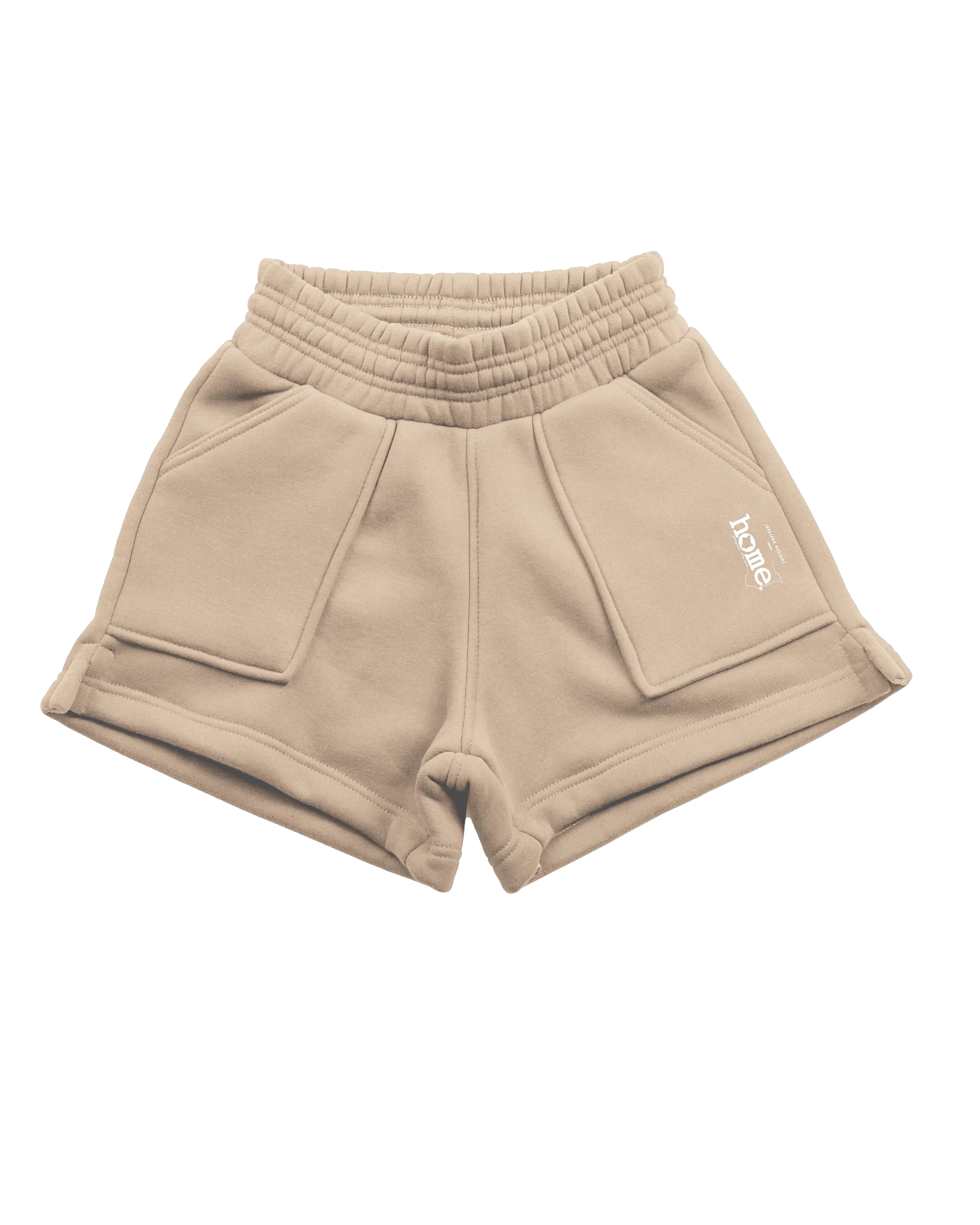 Cora Shorts - Light Brown (Heavy Fabric)