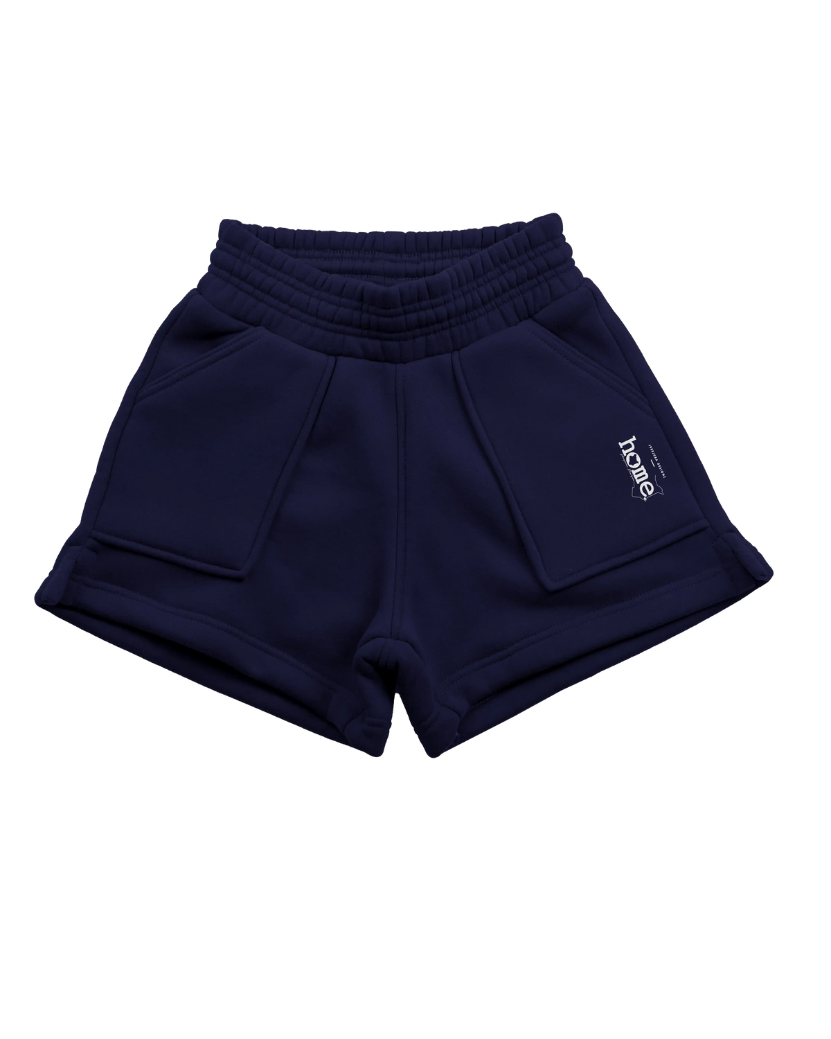 Cora Shorts - Navy Blue (Heavy Velvet Fabric)