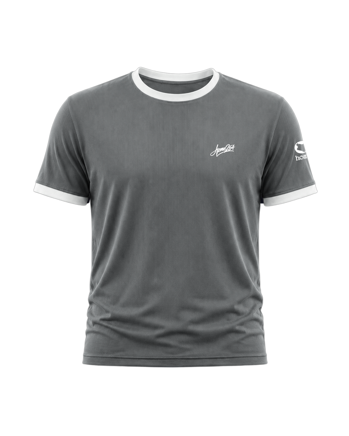 DOLLY TEE - Granite + White