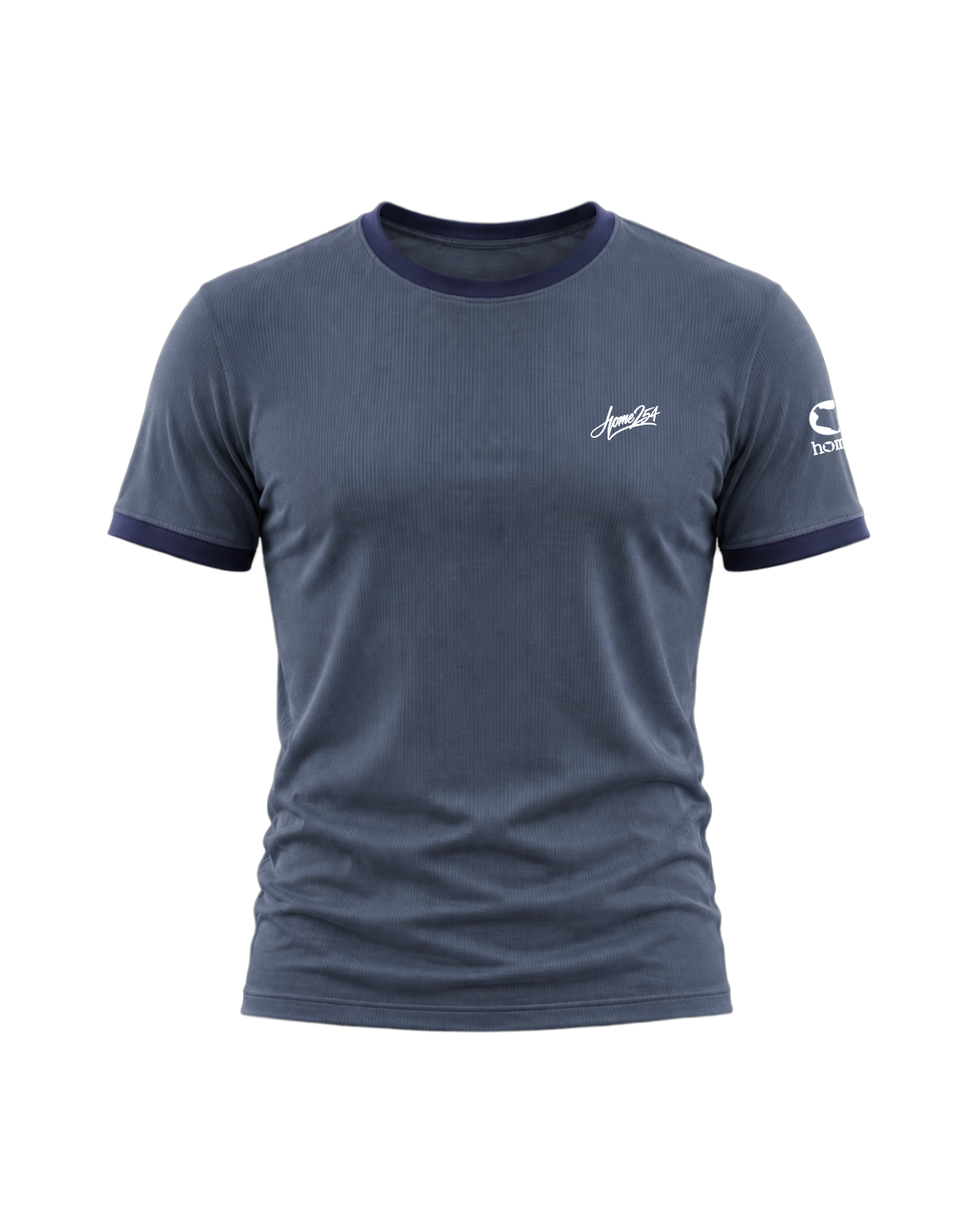 DOLLY TEE - Steel Blue + Navy Blue