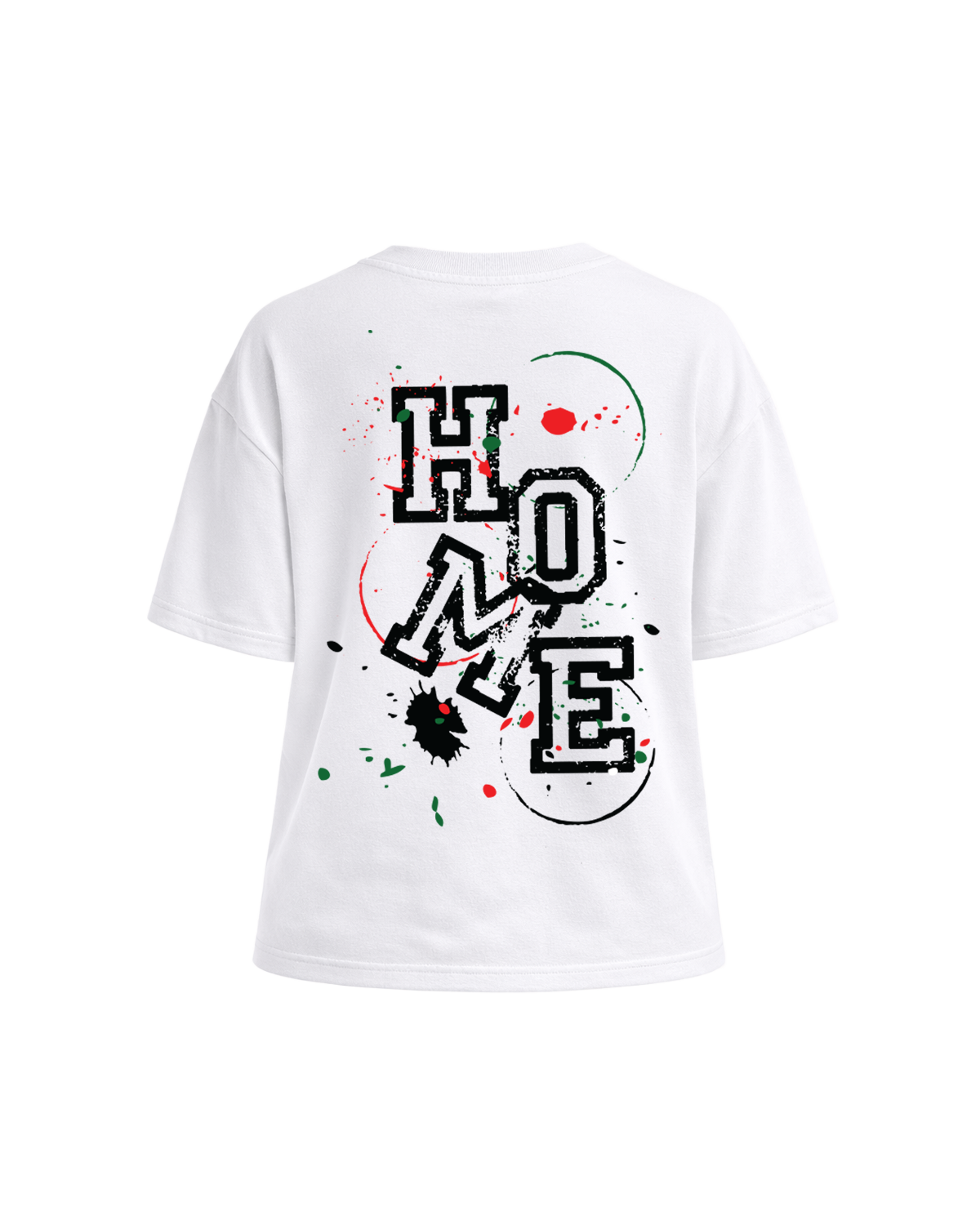 Kids Serene Drop Shoulder Tee – White