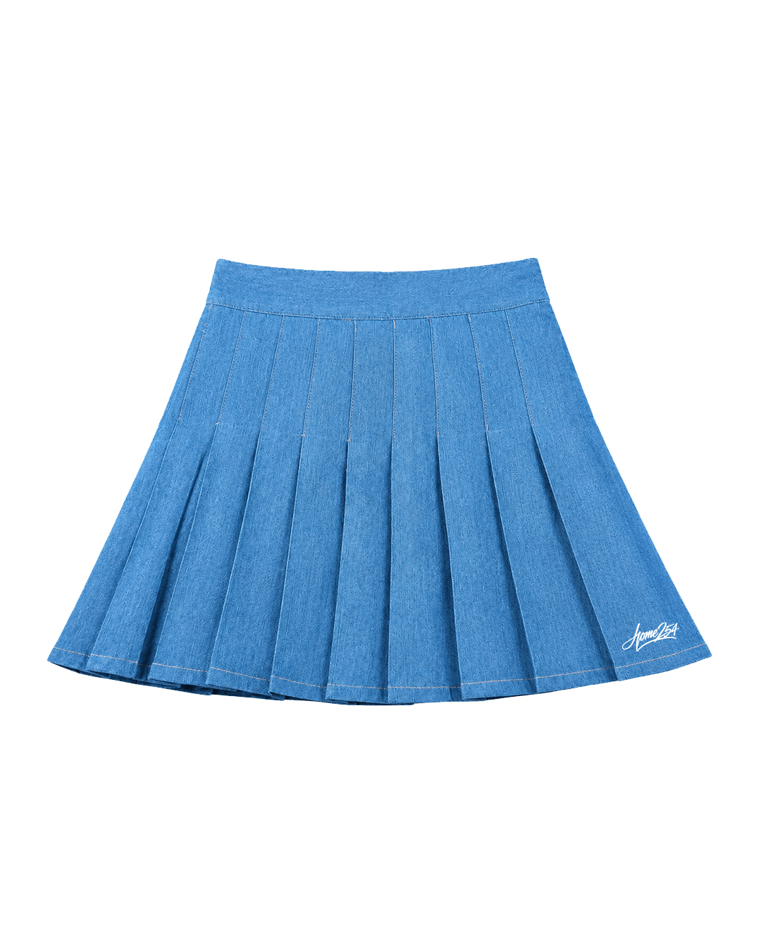 Atelier Pleat Skirt – Denim Air
