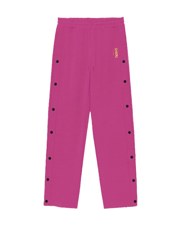 Rania Pants - Hot Pink (Heavy Velvet Fabric)