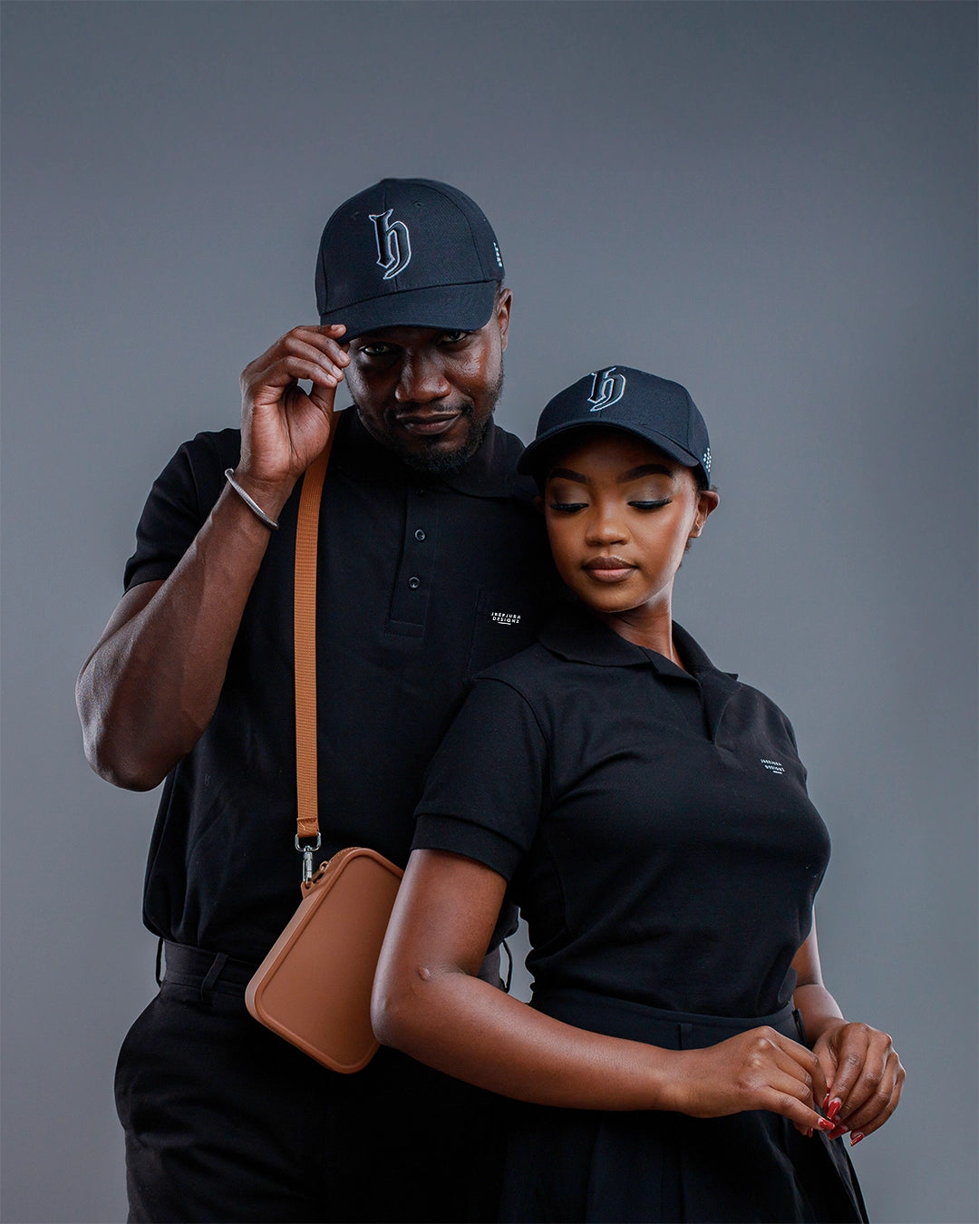 Black Polo - Couples Set