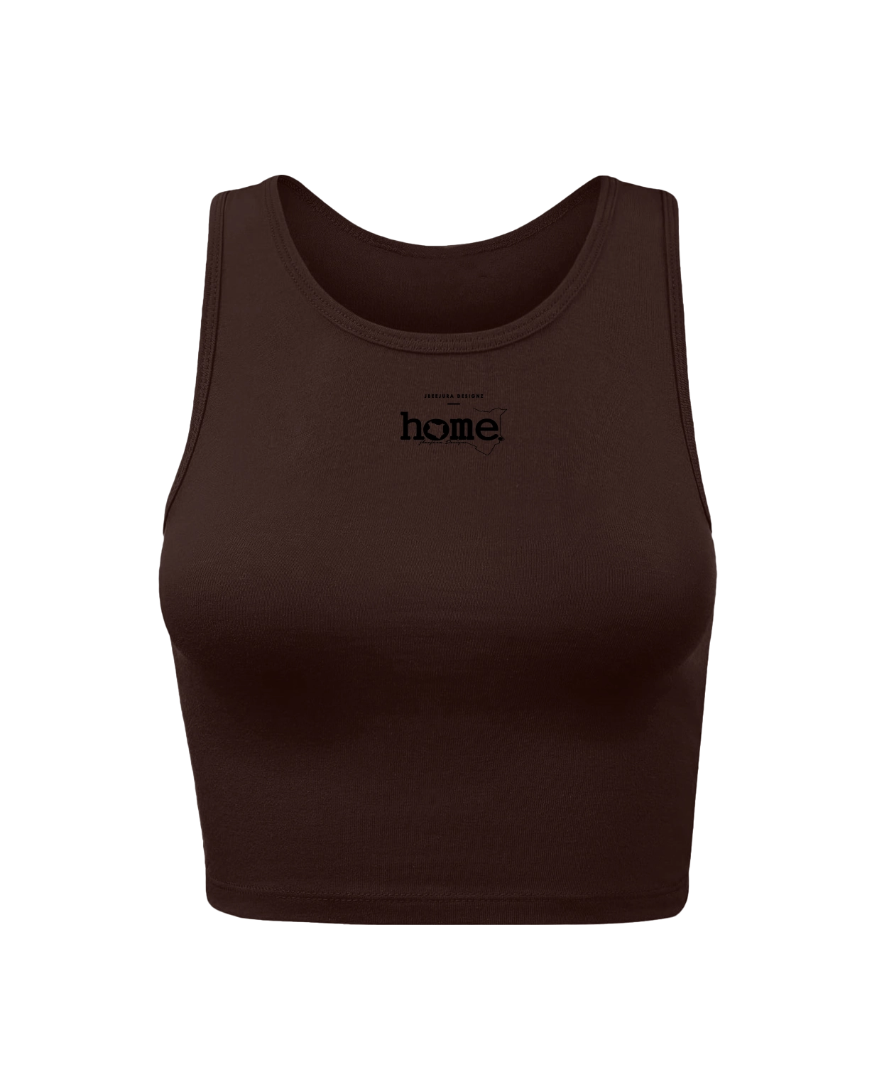 Cheeky Racer Top - Chocolate Brown