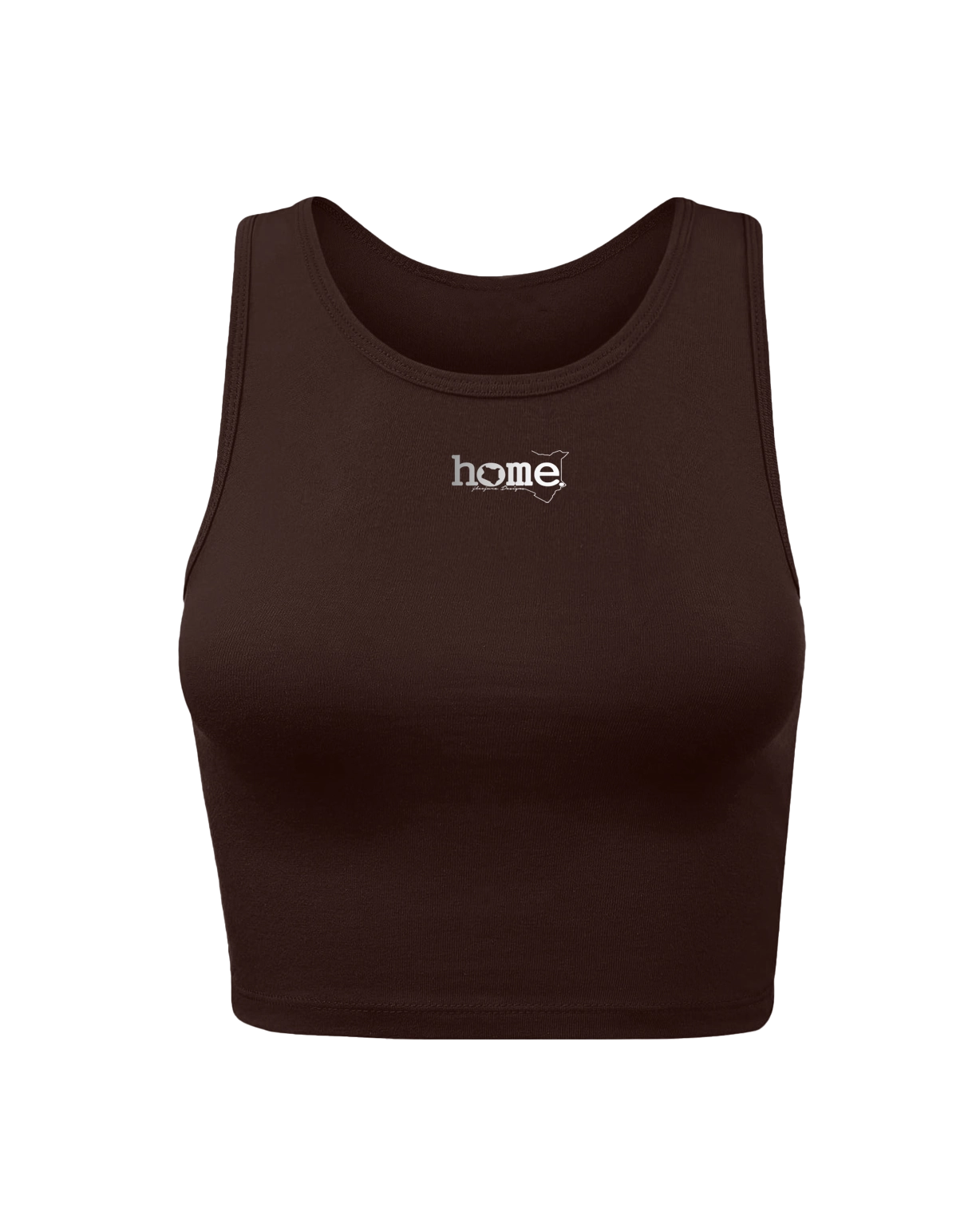 Cheeky Racer Top - Chocolate Brown