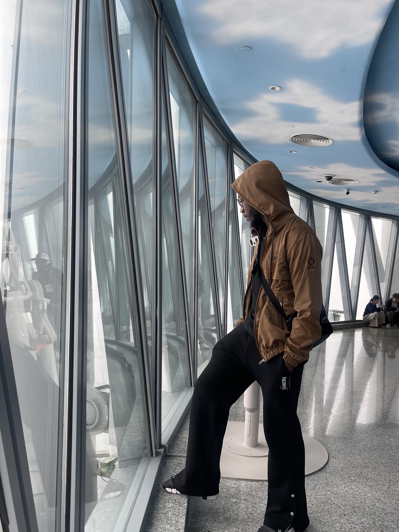 Dark Brown Zuma Jacket + Black Tyro Pants