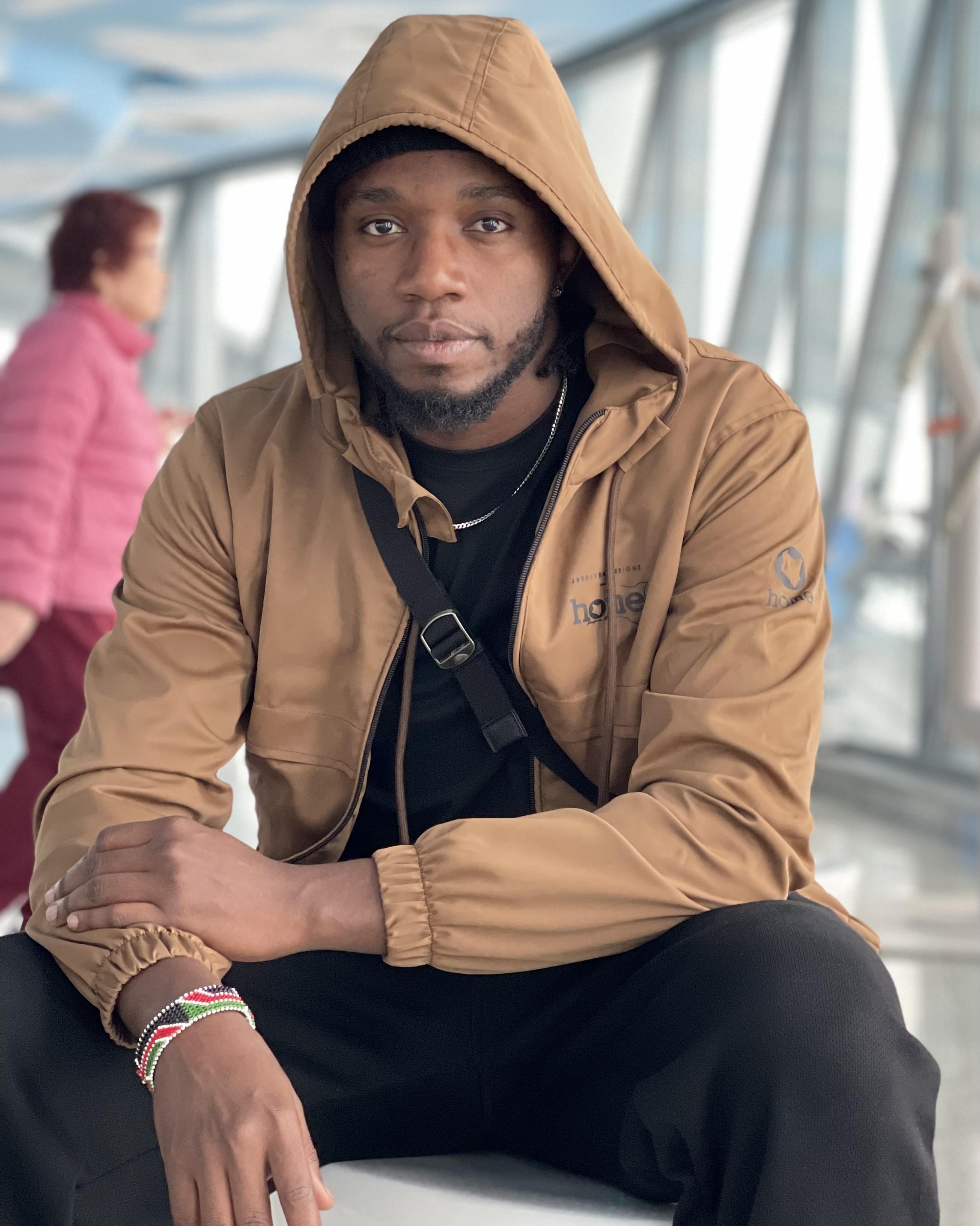 Dark Brown Zuma Jacket + Black Tyro Pants