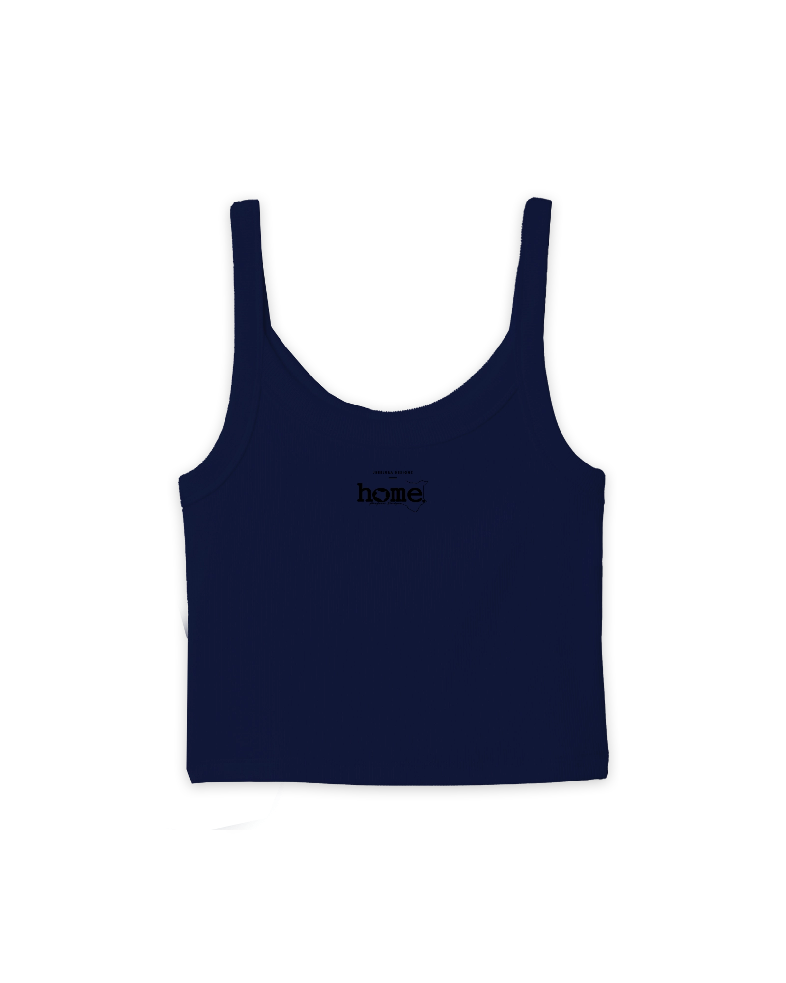 Slim Strap Vest Top - Navy Blue