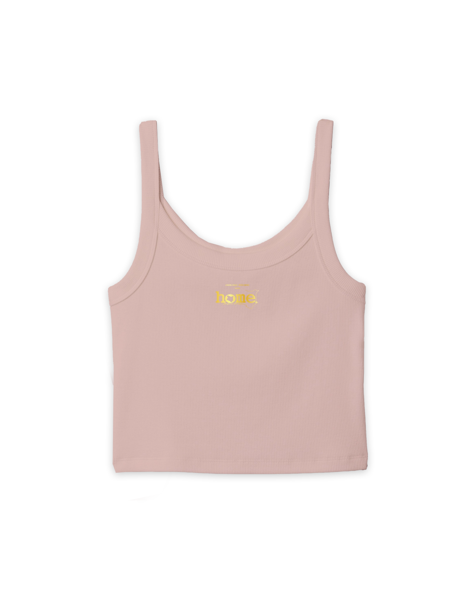 Slim Strap Vest Top - Peach