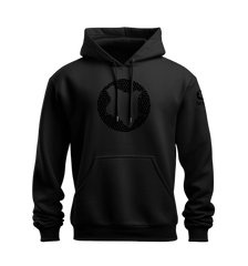 home_254 NUVETRA™ HOODIE WITH A BLACK MAP PRINT 