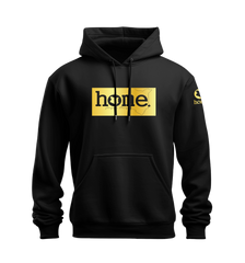 home_254 NUVETRA™ HOODIE WITH A GOLD CLASSIC PRINT 