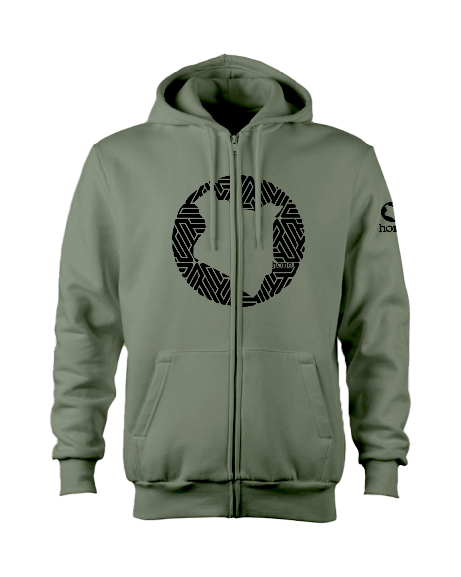 Zip-up Hoodie - Finch (Heavy Fabric)