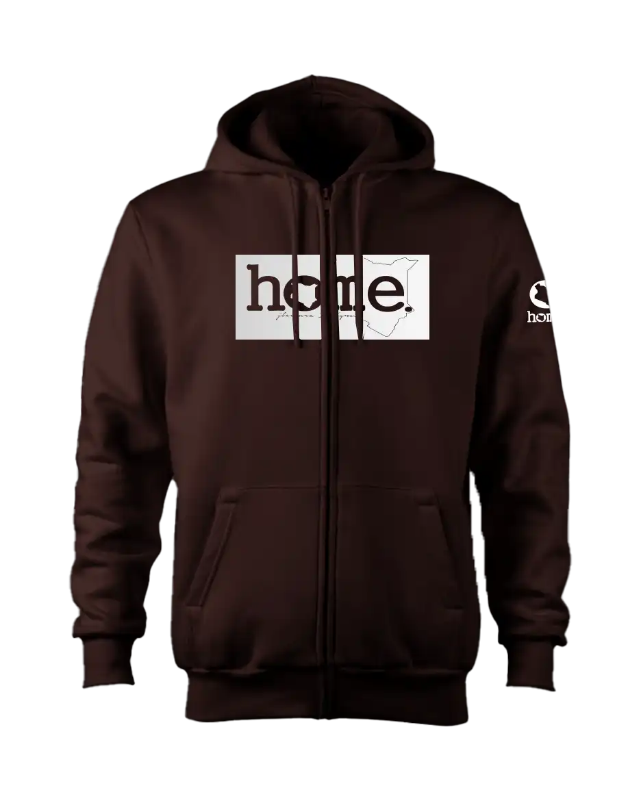Zip-up Hoodie - Hickory Brown (Mid Heavy Fabric)