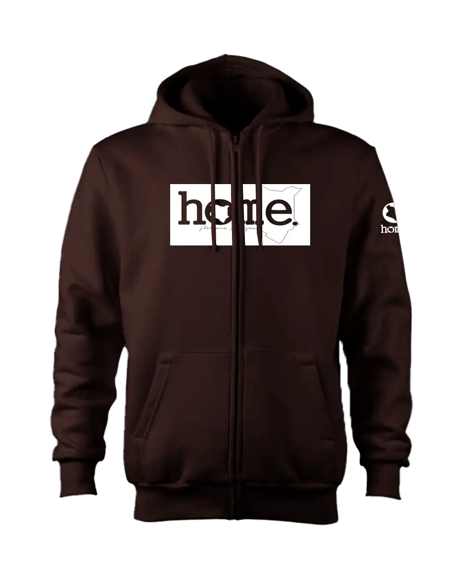 Zip-up Hoodie - Hickory Brown (Mid Heavy Fabric)