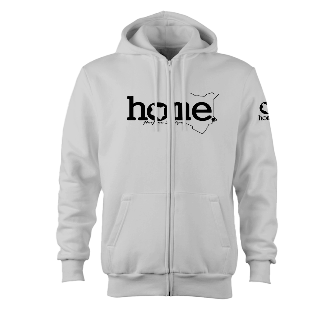 Zip-up Hoodie - Silver Mist(Heavy Fabric)