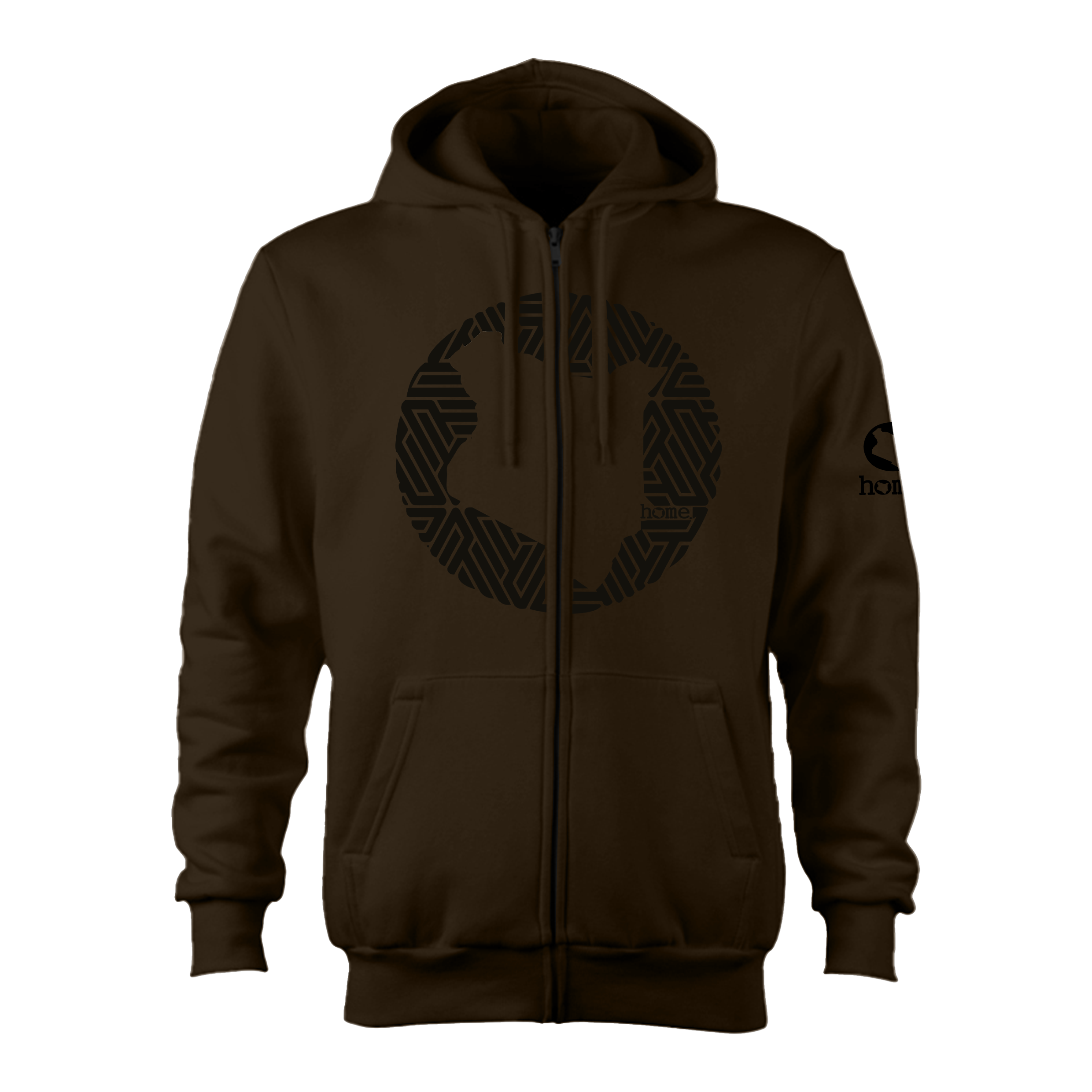 Zip-up Hoodie - Espresso (Nuvetra Fabric)