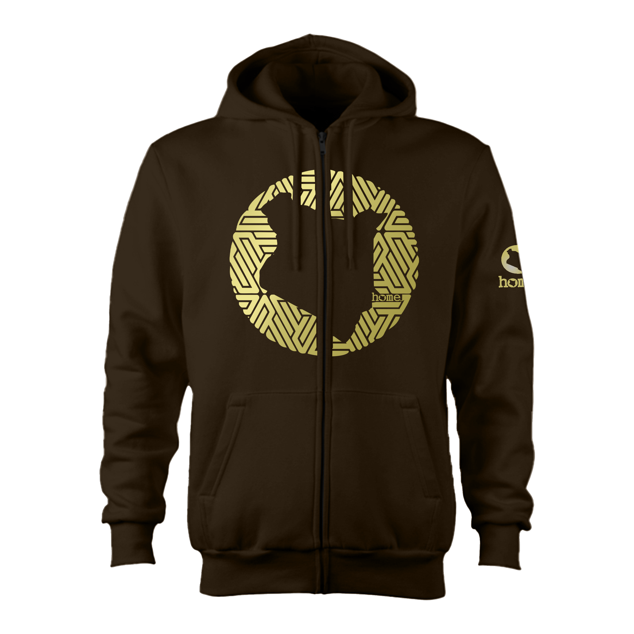 Zip-up Hoodie - Espresso (Nuvetra Fabric)