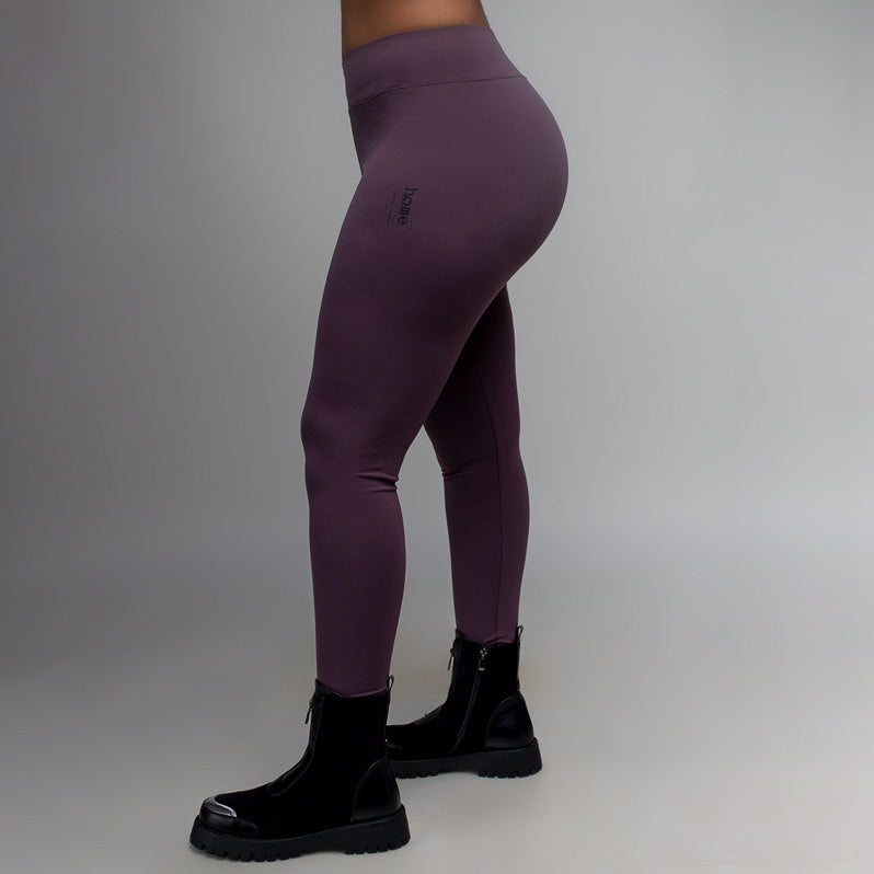 ash purple leggings - side