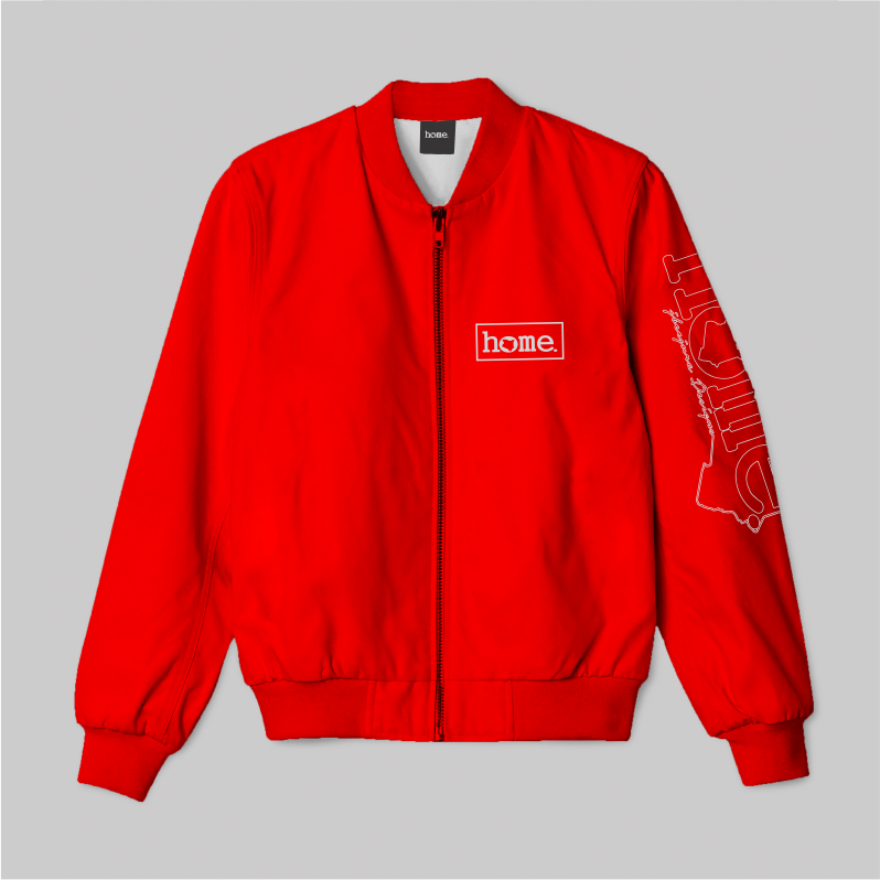 Kids Bomber Jacket - Red