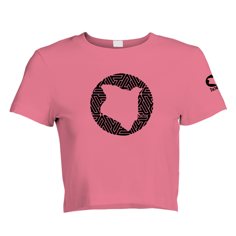 Cropped T-Shirt - Mulberry