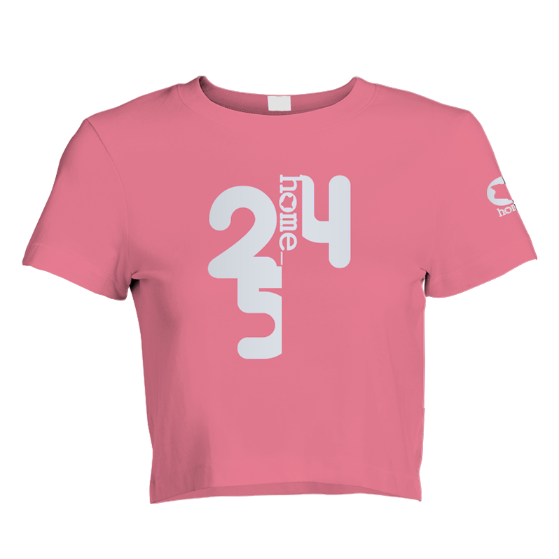 Cropped T-Shirt - Mulberry
