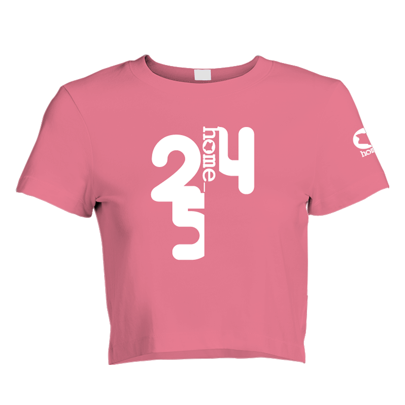 Cropped T-Shirt - Mulberry