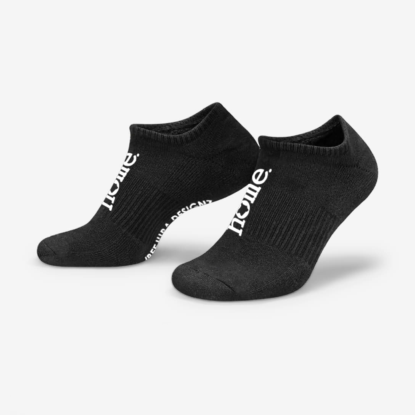 JBEEJURA DESIGNZ | home - 254 Black Essential No Show ( Extra Low-cut) Socks.