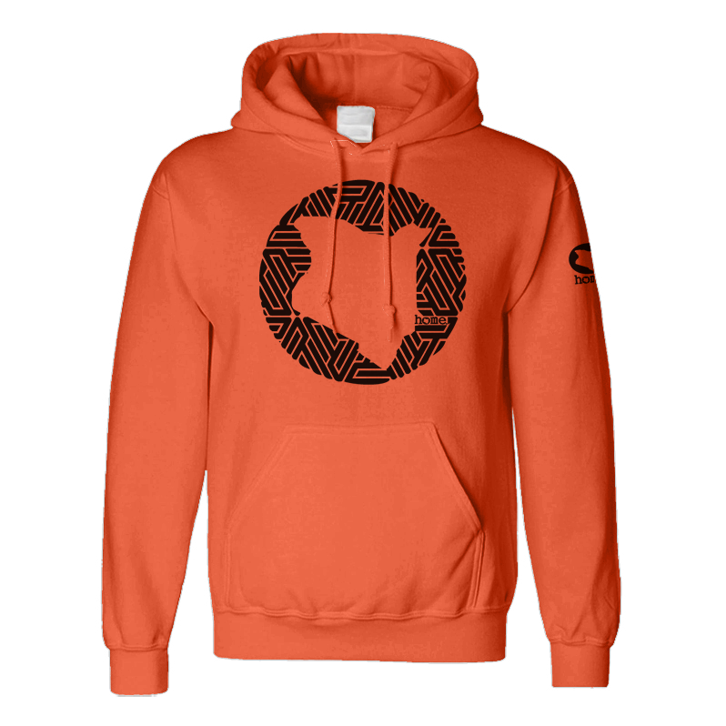 Kids Hoodie - Orange (Heavy Velvet Fabric)