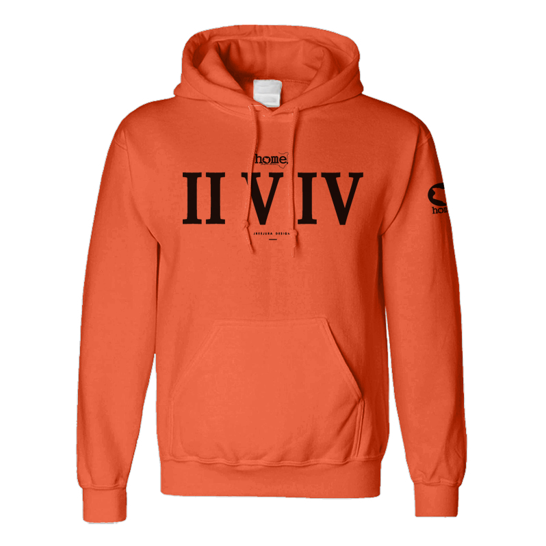 Kids Hoodie - Orange (Heavy Velvet Fabric)