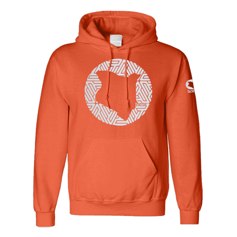 Hoodie - Orange (Heavy Velvet Fabric)