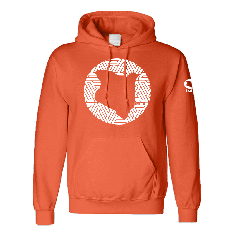 Hoodie - Orange (Heavy Velvet Fabric)