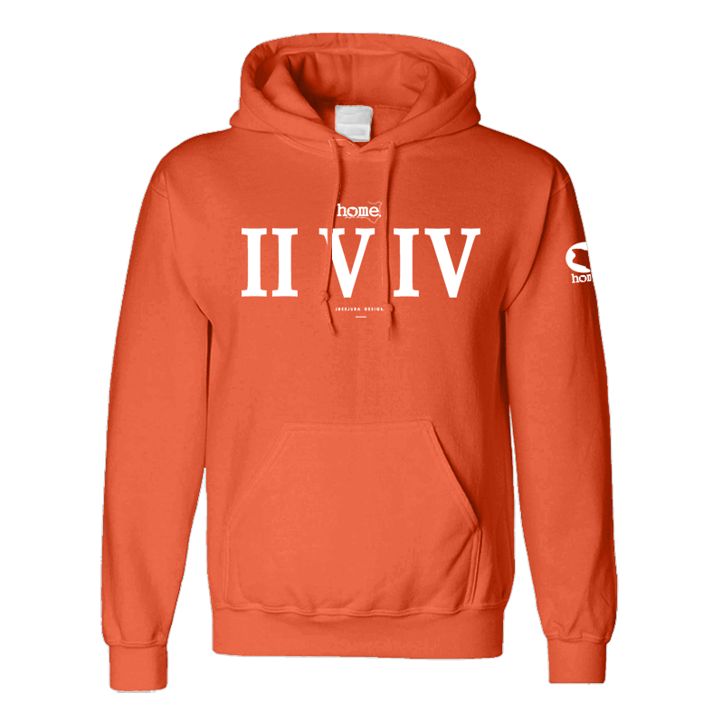 Hoodie - Orange (Heavy Velvet Fabric)