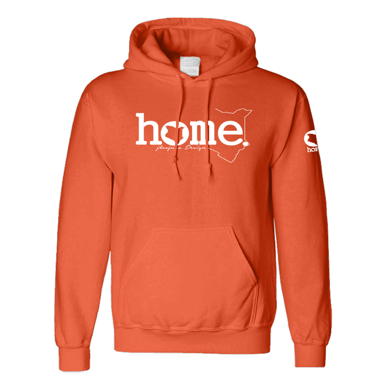 Kids Hoodie - Orange (Heavy Velvet Fabric)
