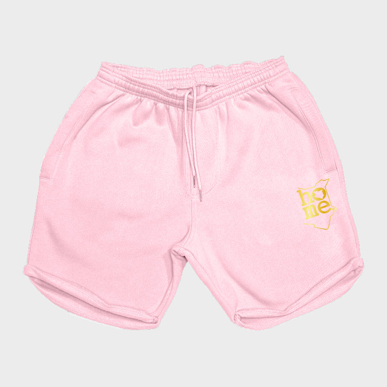 Men's Long Shorts - Crepe Pink (Heavy Fabric)