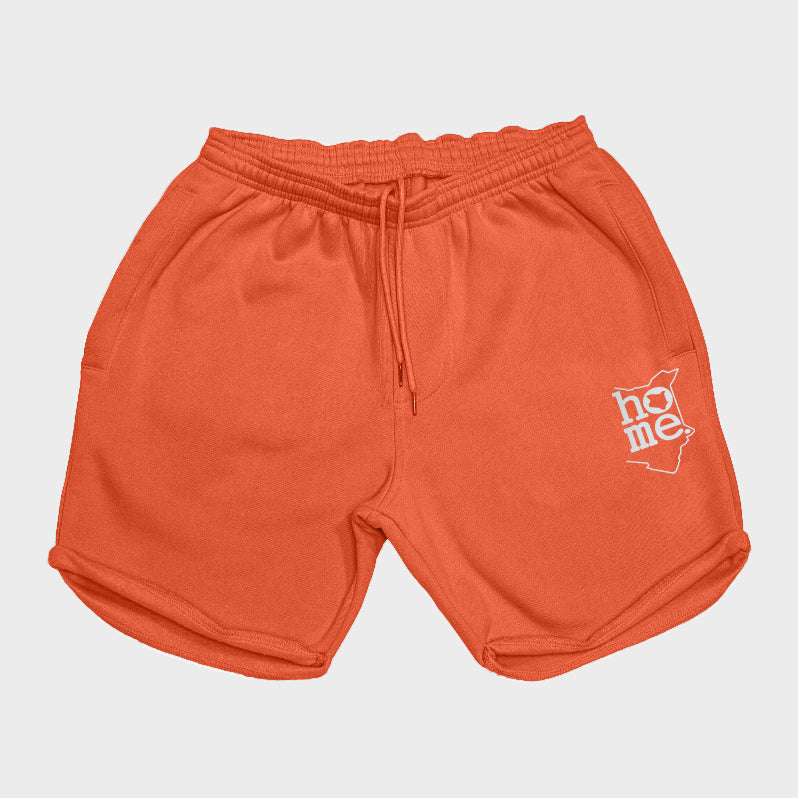 Men's Long Shorts - Orange (Heavy Velvet Fabric)